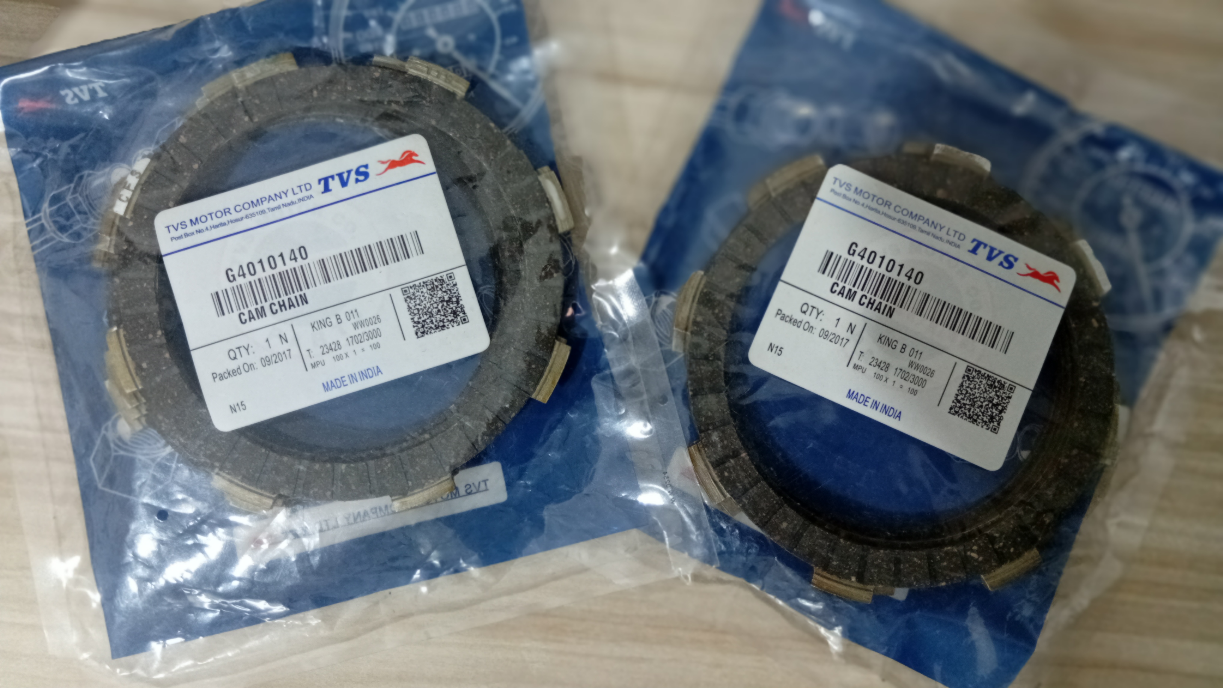 صفحه کلاچ آپاچی و اچ ال ایکس و هوندا ۱۲۵ هندی اصلی